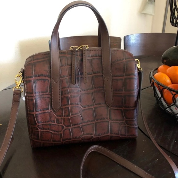 Fossil Handbags - F O S S I L ❤️ S Y D N E Y ❤️ C R O C O